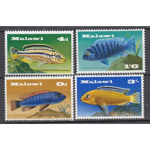МАЛАВИ. 1967 Фауна Рыбы (**)