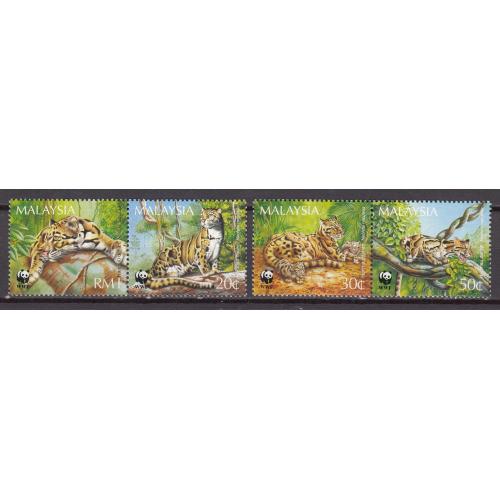 МАЛАЙЗИЯ. 1995. Фауна, дикие животные, кошки(**)