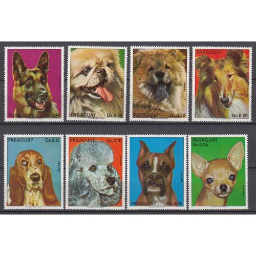 ПАРАГВАЙ. 1975. Фауна, Собаки (**)