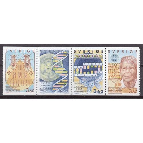 ШВЕЦИЯ. 1989 Фауна, насекомые, пчёлы(**)