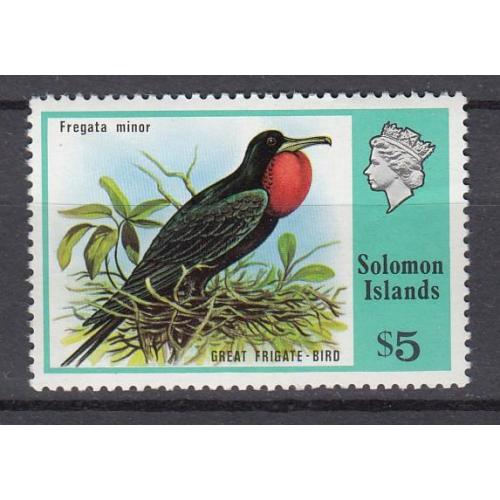 СОЛОМОНОВЫ ОСТРОВА. 1976 Фауна, птицы (**)