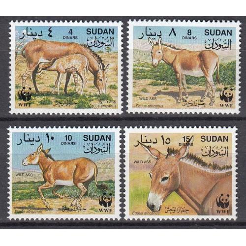 СУДАН. 1994 Фауна, Животные (**)