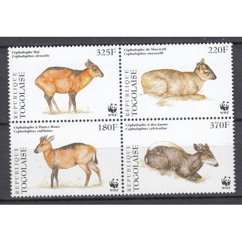 ТОГО. 1996. Фауна. Дикие животные (**)