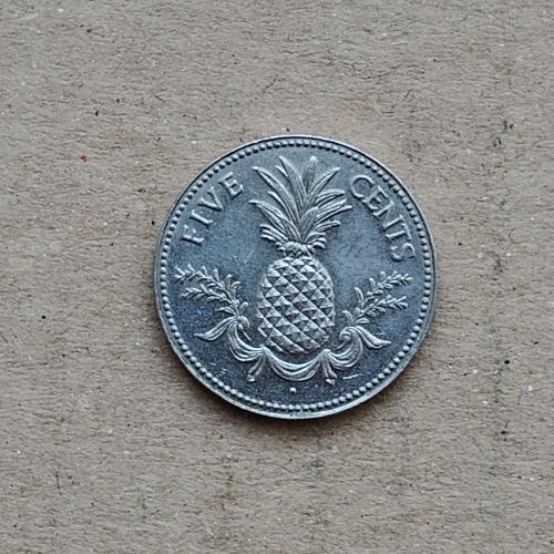 Багамы 5 центов, 1981