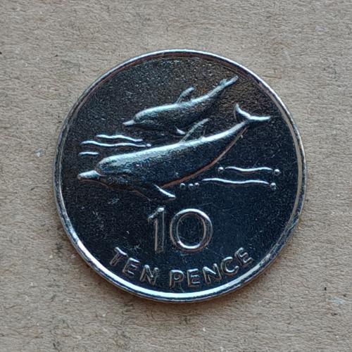 Острова Святой Елены и Вознесения 10 пенсов, 2006
