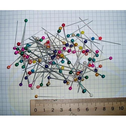 Игла шпилька с шариком (100 шт.) #3