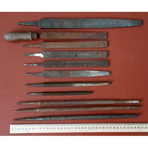 Напильники советские (11 шт.)