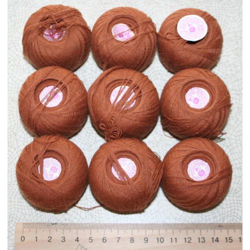 Нитки хлопчато бумажные советские (9 шт.)  