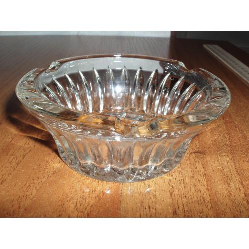 Пепельница стекло советская.