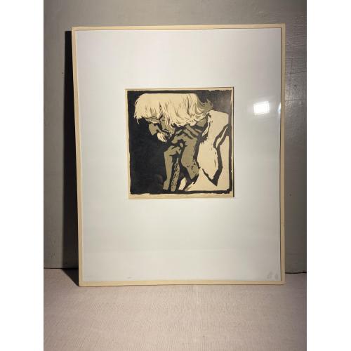 Адамович С.Т. Ліногравюра 1960р.