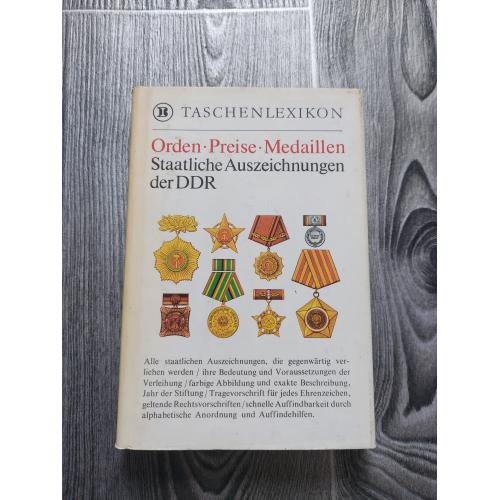 Orden Preise Medaillen  Staatliche Auszeichnungen der DDR