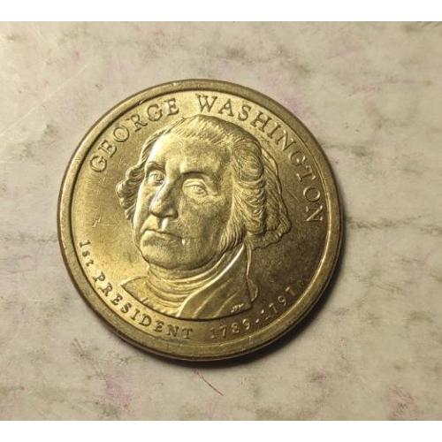 1 доллар США Президент США - Джордж Вашингтон (1789-1797)