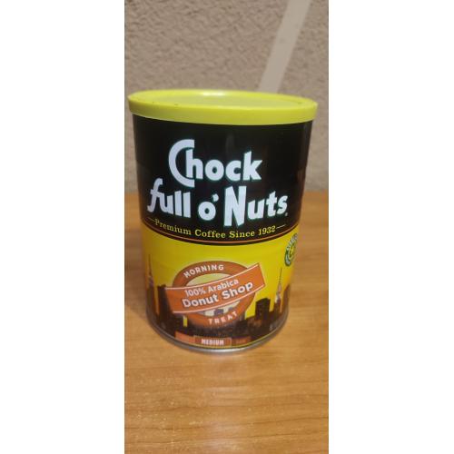 Банка из под кофе Chock Full o'Nuts Donut Shop США