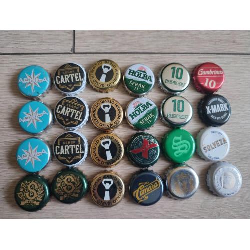 Набок пивных крышек одним лотом