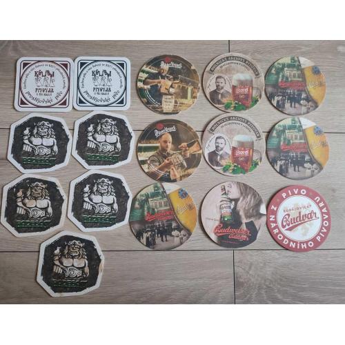 Набор костеров, бирдекелей одним лотом