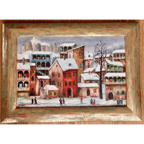 Вахтанг Мартиашвили. Старый Тбилиси. 2012. Холст, масло.