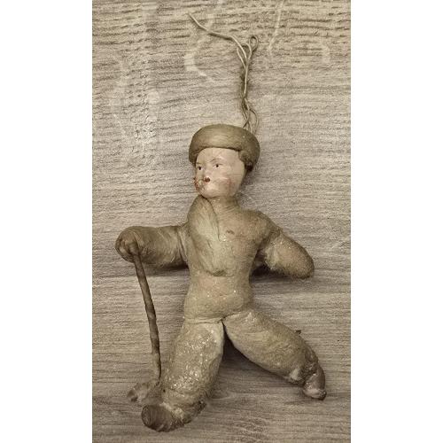 Ватная елочная игрушка СССР