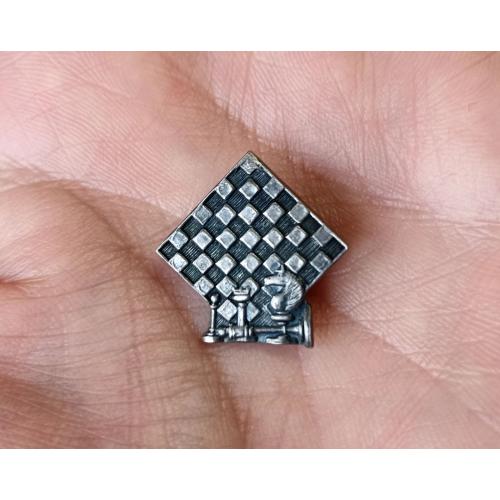 Знак Шахмати. Фестиваль 1957 год. Срібло 875