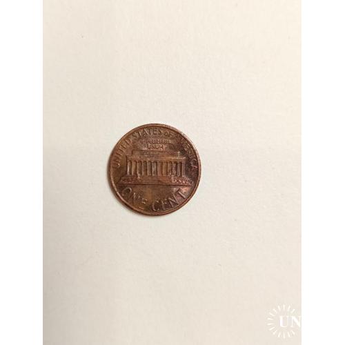 США  1 цент,1968-1981 без мм/D. KM# 201 (есть монеты разных годов этого периода с разным состоянием)