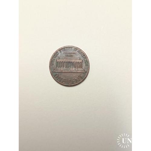 США  1 цент,1984-2007 без мм/D.KM# 201b (есть монеты разных годов этого периода с разным состоянием)