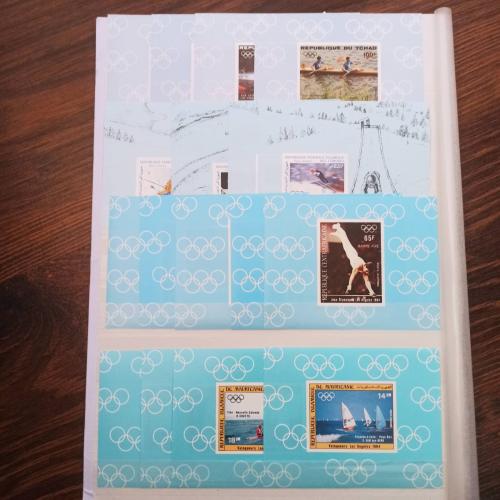 Олімпійські ігри колекція MNH 8 сканів