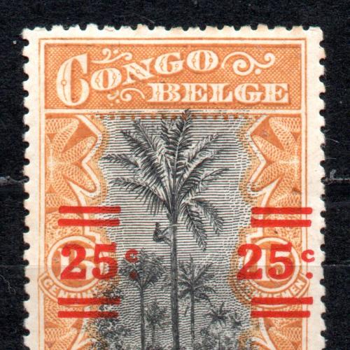 Бельгийское Конго, 1921 г. (МН)