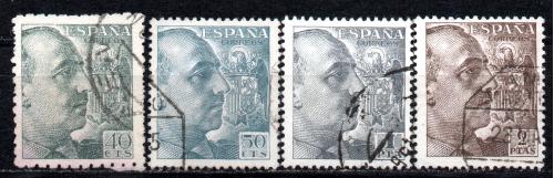 Испания, 1939-53 г., подборка марок