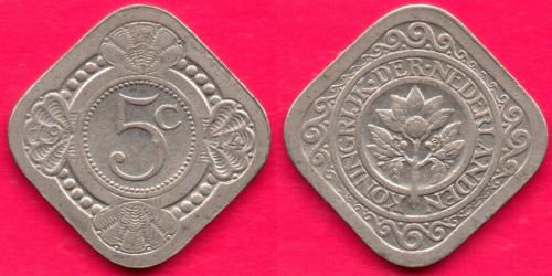 Нидерланды, 5 центов, 1914 г.
