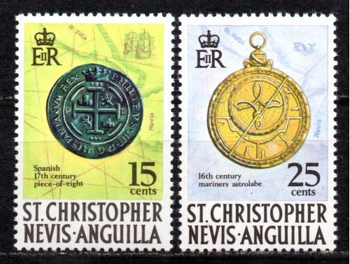 Сент-Кристофер Невис Ангилья, 1970 г., подборка марок (MNH)