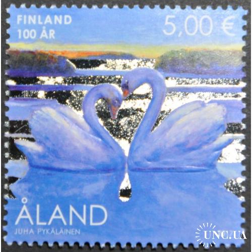 Аланд Аланды Аландские острова 100 лет Финляндии Фауна Лебедь 2017