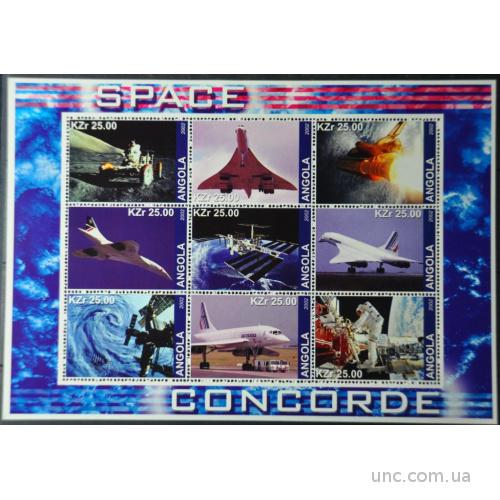 Ангола Космос Конкорд 2002