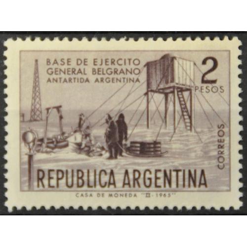 Аргентина Антарктика Полярная Станция 1965