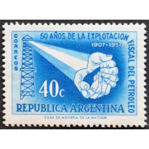 Аргентина добыча нефти 1957