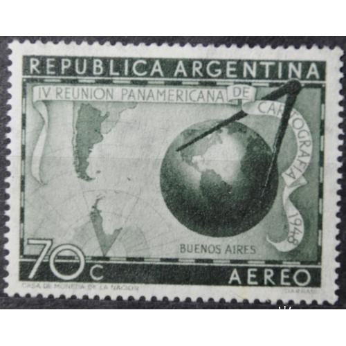 Аргентина Топография Картография 1948