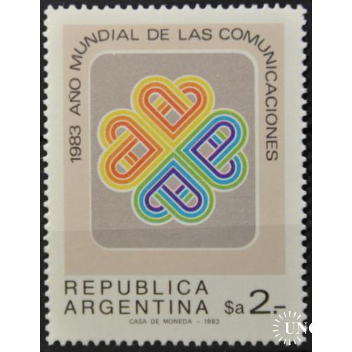 Аргентина Всемирный год коммуникаций 1983