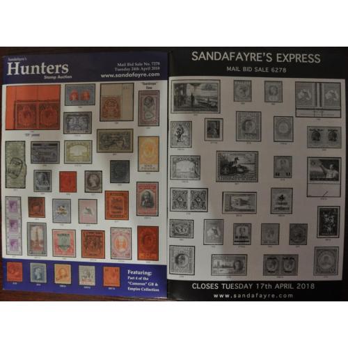 Аукционные каталоги Sandafayres апрель 2018