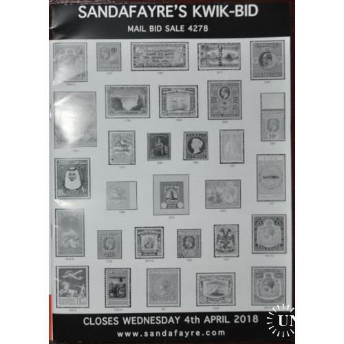 Аукционный каталог Sandafayres апрель 2018