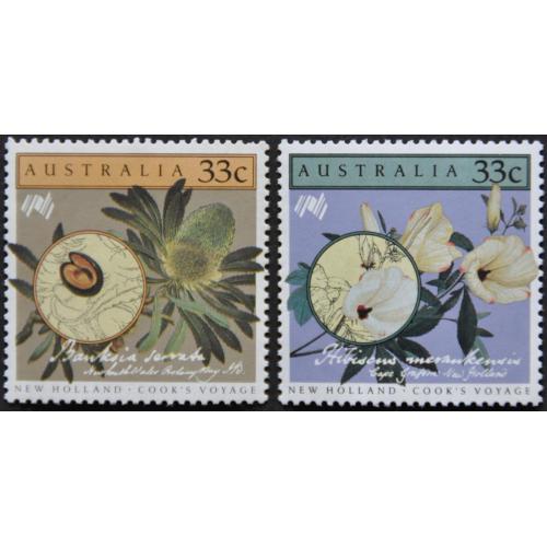 Австралия Флора 200-летие колонизации Австралии 1986