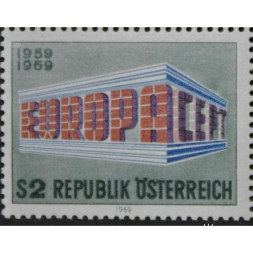 Австрия Европа СЕПТ 1969