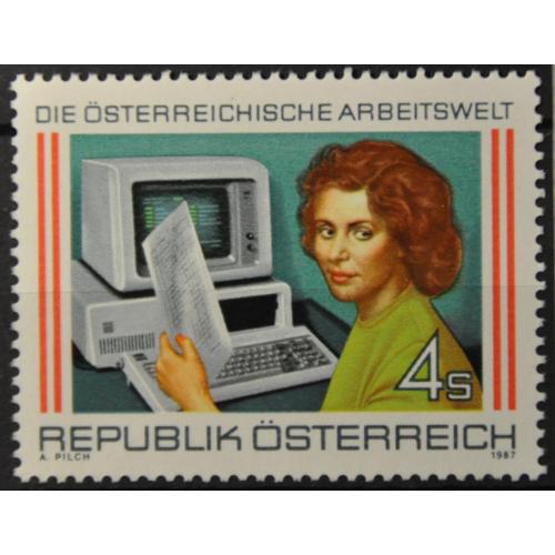 Австрия Компьютер Работа в Австрии 1987