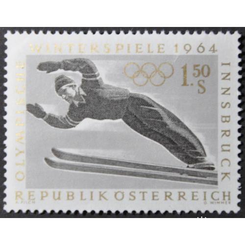 Австрия Спорт Лыжи 1964