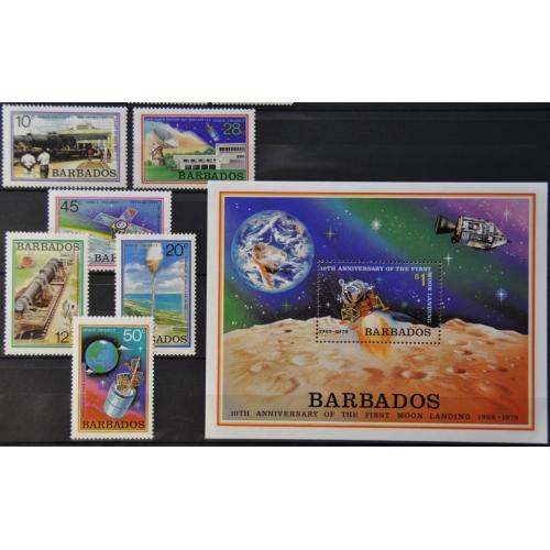 Барбадос Космос Аполло-11 1979
