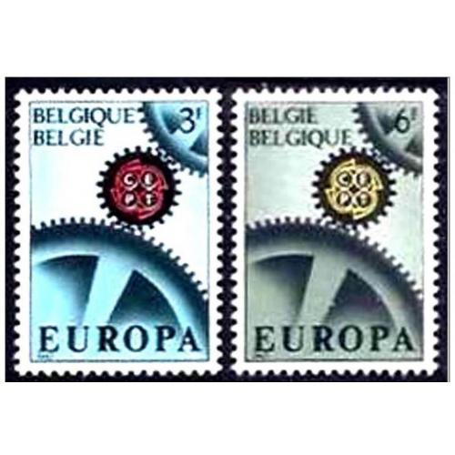 Бельгия Европа СЕПТ 1967 MNH