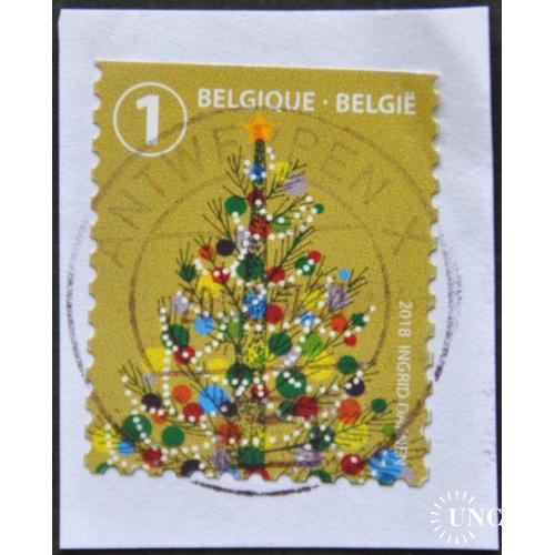 Бельгия Рождество Вырезка