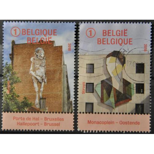 Бельгия Уличное искусство 2018