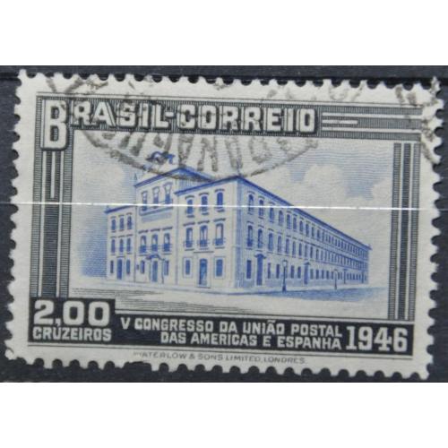Бразилия Архитектура Почтовый Конгресс 1946