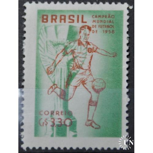 Бразилия Спорт Футбол 1958