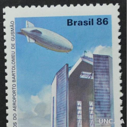 Бразилия Транспорт Авиация 1986