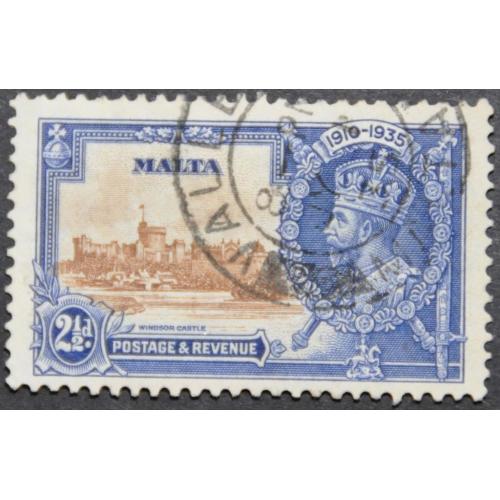 Британские колонии Мальта Юбилей Георг V 1935
