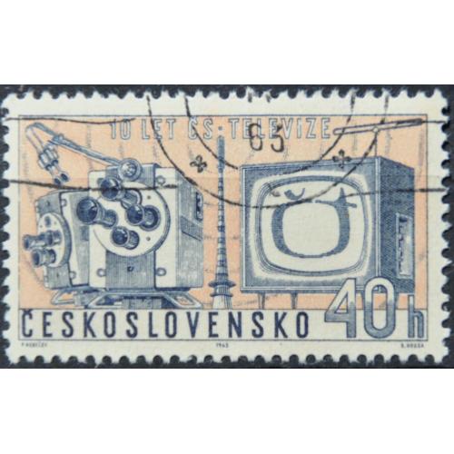 Чехословакия Телекоммуникации ТВ 1963